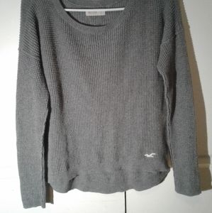 Grey Hollister Sweater